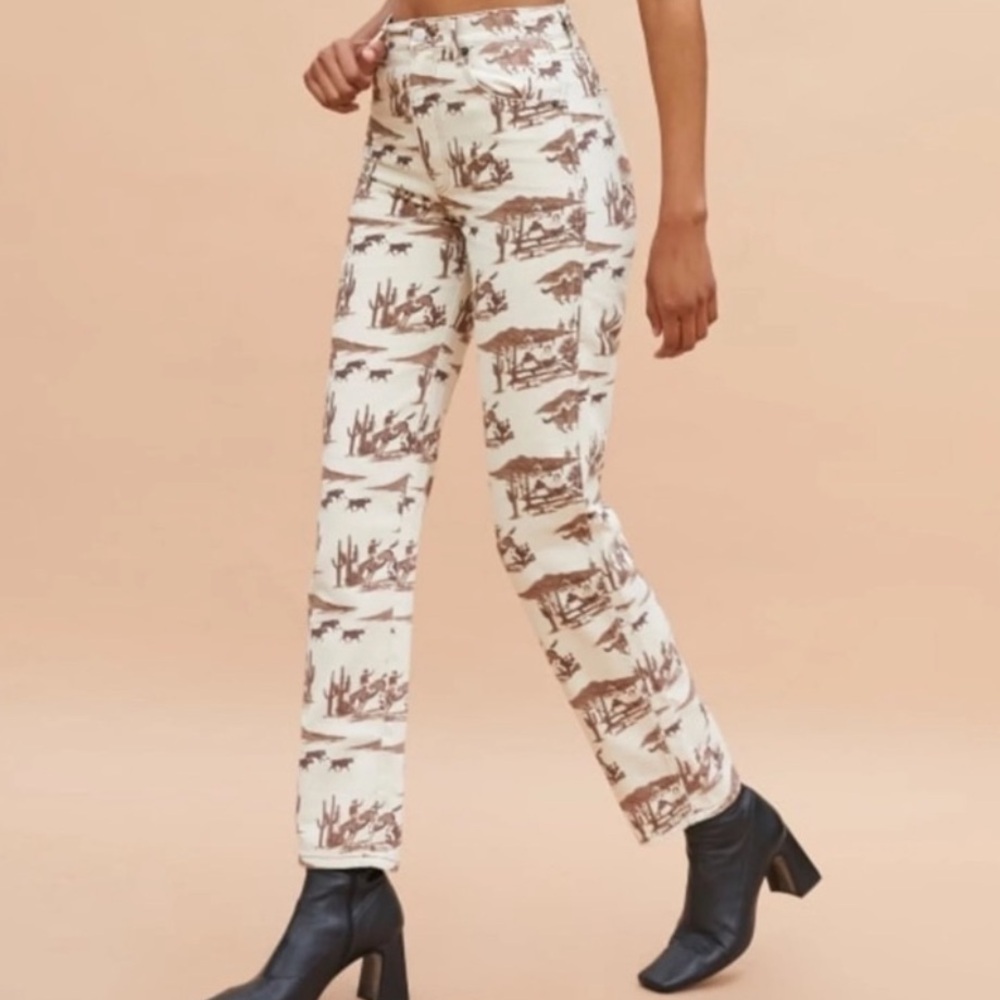 Desert Print Pants